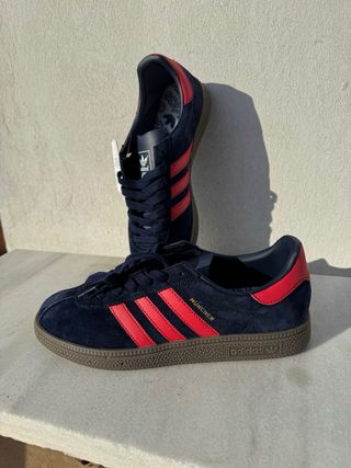 Adidas München Azul/Rojo Nuevas Talla [Talla]