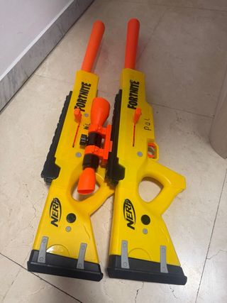 Rifle Nerf Fortnite Amarillo