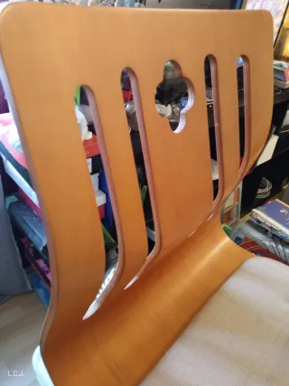 Silla Zaisu Japonesa Madera y Tela