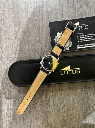 Reloj Lotus Mujer Cronógrafo Alarma Oro/Plata