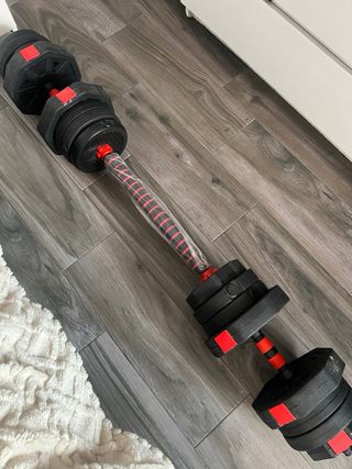 Set Mancuernas Ajustables 14,5kg cada una .