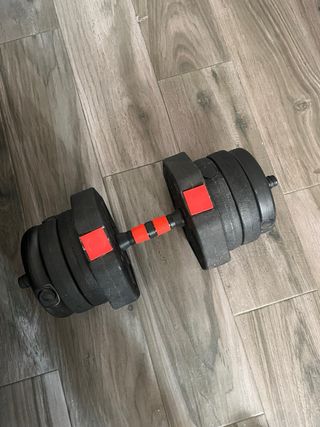 Set Mancuernas Ajustables 14,5kg cada una .