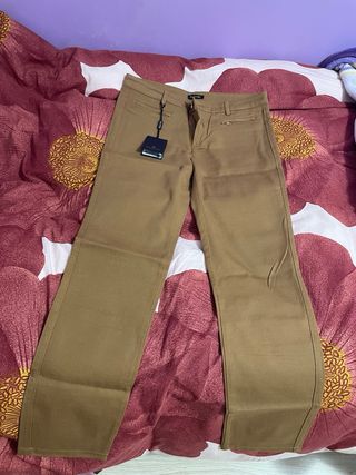 Pantalón mujer Massimo Dutti marrón nuevo