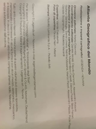 ATLANTE GEOGRAFICO DEL MONDO