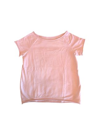 Maglia T-shirt donna manica larga collo tondo