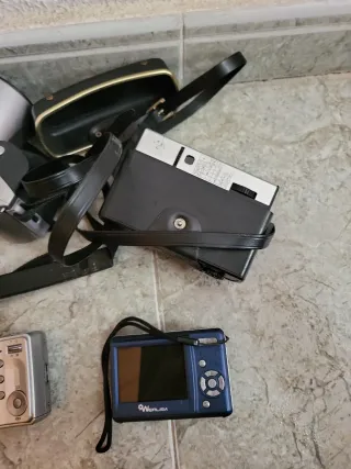 Lote 4 Cámaras Agfa, Olympus, Samsung