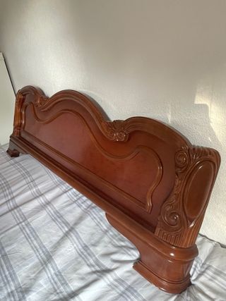 Cabecero de madera maciza de pino