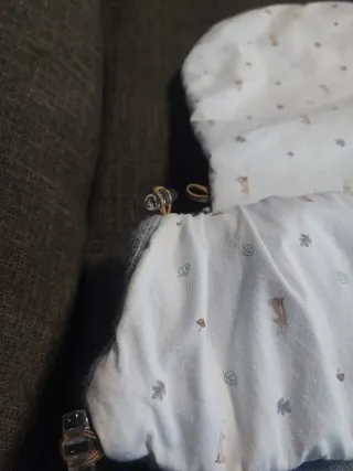 Saco para capazo gris