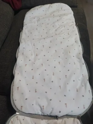 Saco para capazo gris