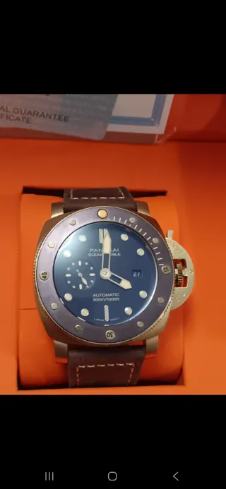 Reloj Panerai Bronce Automático