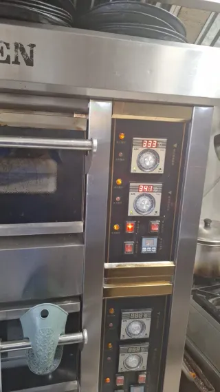 Horno de pizza a gas