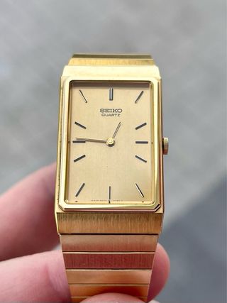Reloj Seiko Tank Vintage Gold NOS *Año 1983*
