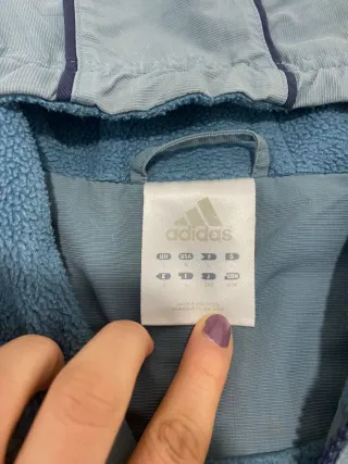Sudadera Adidas Anorak Azul