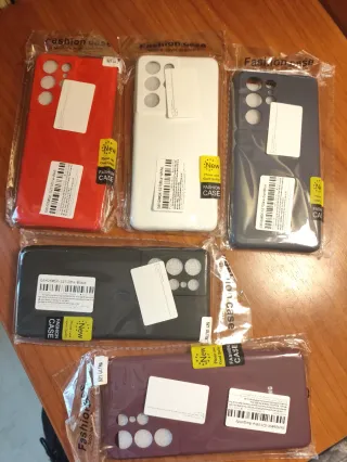 Lote fundas Samsung S21 ultra