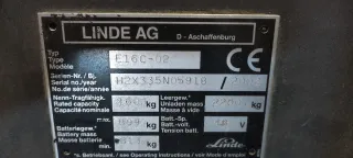 Carretilla elevadora Linde E16- C02
