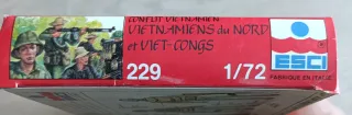 Soldatini Guerra Vietnam North Vietnameses ESCI