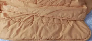 Edredón naranja poliéster