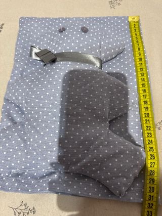 Saco térmico semillas gris lunares con funda.