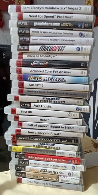 Consola PlayStation 3 Negra + 2 Mandos