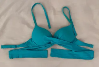 Top Bikini Azul Turquesa