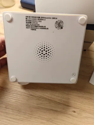 Reproductor Música Bluetooth Blanco