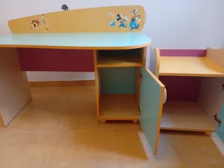 Escritorio y mesita infantil Disney