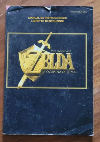 Zelda Ocarina of Time N64 PAL