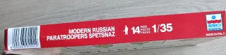 Soldatini Paracadutisti Russi Spetsnaz 1/35