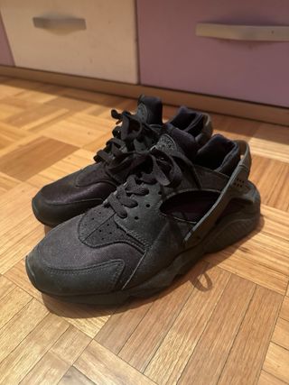 Nike Huarache Negras Talla 40