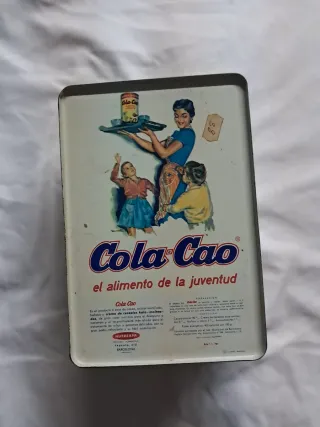 Caja Metálica Cola Cao Vintage