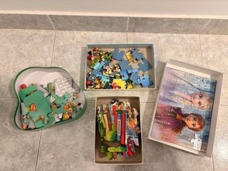 4 puzzles desde 6 piezas a 24.