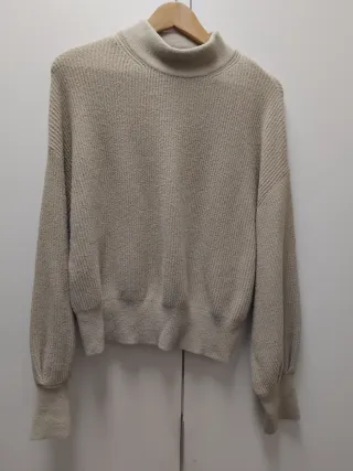 Jersey Pull&Bear beige talla L