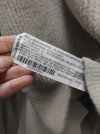 Jersey Pull&Bear beige talla L