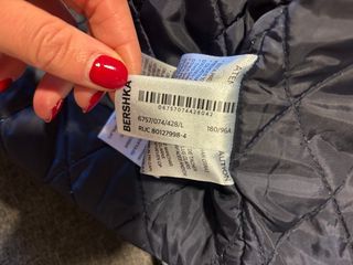 Cazadora vaquera Bershka jacquard