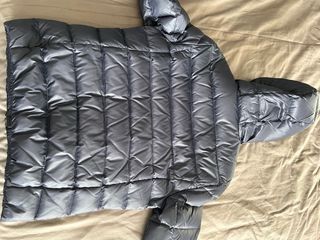 Piumino Canadiens uomo blu vera piuma