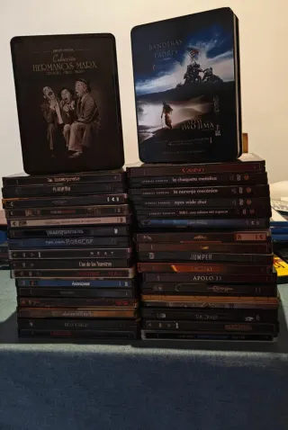 Lote DVDs y blue Ray Películas Varias