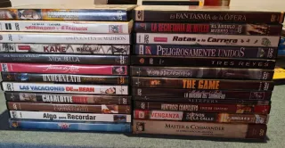 Lote DVDs y blue Ray Películas Varias