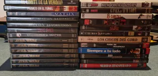 Lote DVDs y blue Ray Películas Varias
