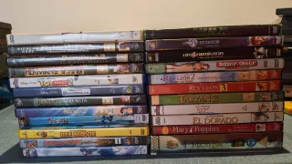 Lote DVDs y blue Ray Películas Varias