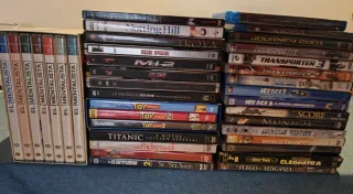 Lote DVDs y blue Ray Películas Varias