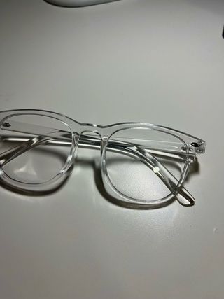 Vintage Gafas Trendy TikTok Decorativas Clear