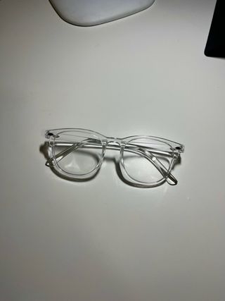 Vintage Gafas Trendy TikTok Decorativas Clear