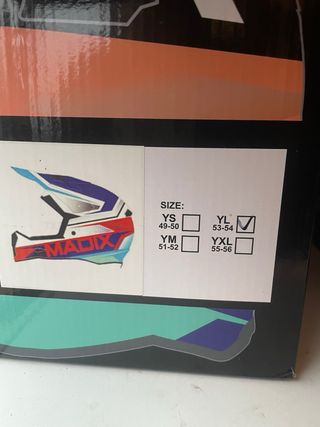 Casco de Motocross Infantil Madix