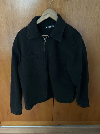 Chaqueta Negra Pull&Bear
