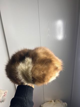 Gorro de piel auténtica