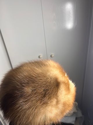 Gorro de piel auténtica