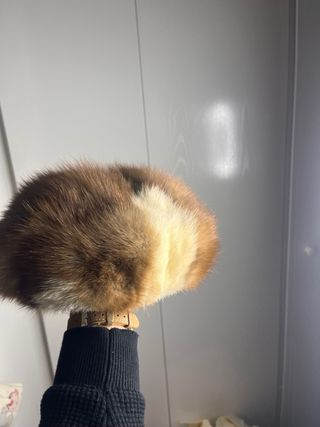Gorro de piel auténtica