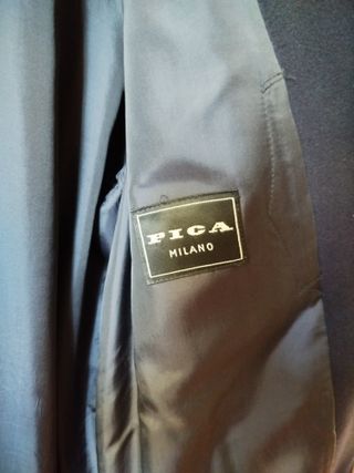 Cappotto uomo Pica Milano cashmere grigio