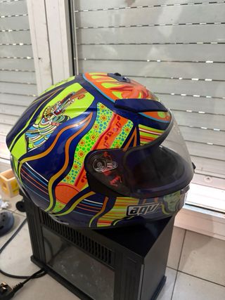 Casco AGV K3 Valentino Rossi Firmado