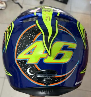 Casco AGV K3 Valentino Rossi Firmado